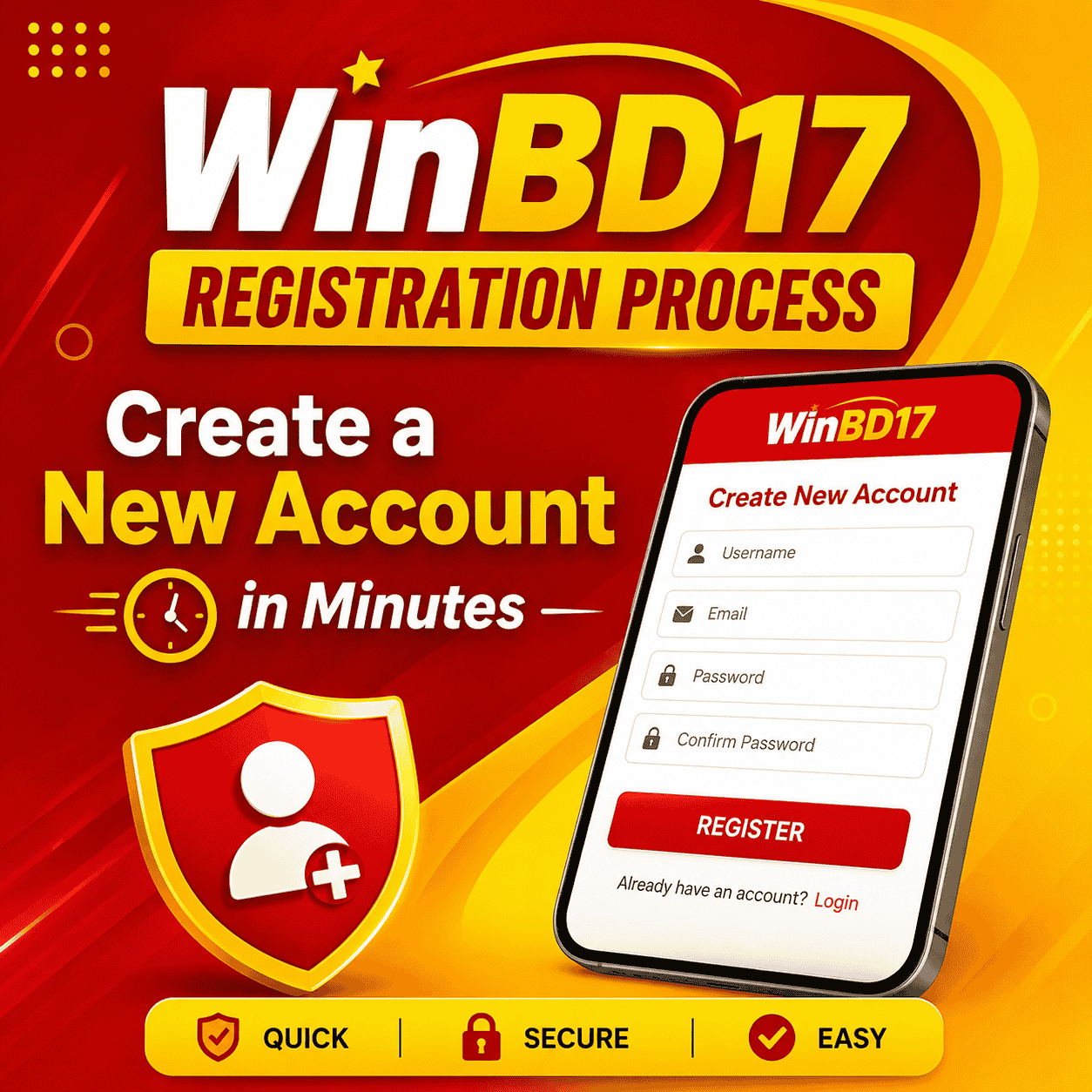 WinBD17 Registration Process – Create a New Account in Minutes